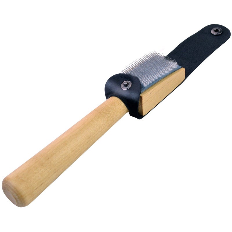 Jmkcoz Dancing Shoes Brush Wooden Suede Sole Shoe Brush Cleaner Cleaning Brush for Modern Latin Dance Shoes Wire Brush - Image 1
